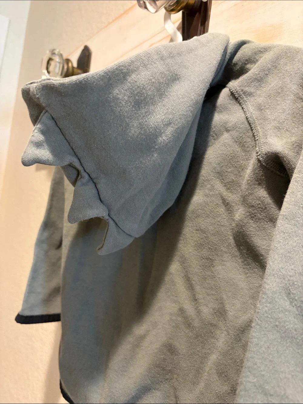 GAP Kids Light Gray Dinosaur Fleece Zip Hoodie